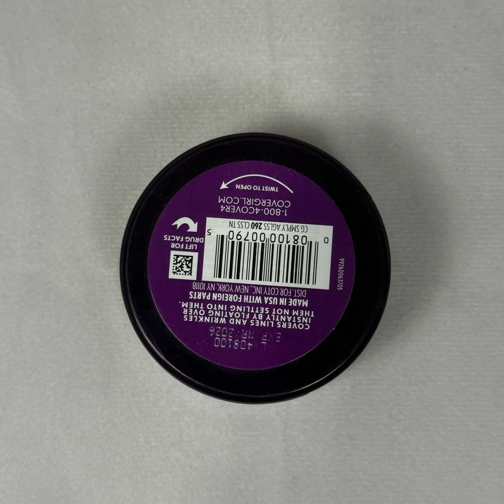Covergirl Olay Simply Ageless Foundation 260 Classic Tan‎ SPF 28 Wrinkle Defying